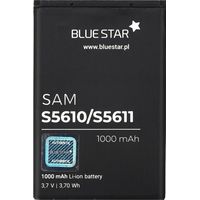 Bluestar Akku Ersatz kompatibel mit Samsung S5610 / S5611 / L700 / S5620 / S5260 1000 mAh Austausch Batterie Accu AB463651BU