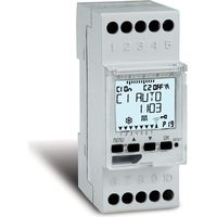 Minuterie numérique 3500 W IP20 – Programme hebdomadaire et annuel – Fonction aléatoire pour intérieur – Tension 230 V/AC – Perry
