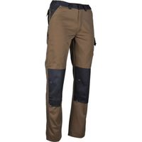 Pantalon Forgeron Lma Châtaigne/gris Robustesse, Confort Et Protection Pour Le Travail Manuel - Lebeurre - Lma