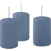 Cereria Di Giorgio Cero D 4 Cm H 7 Cm Dusty Blue 12 Pz