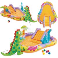Aire de jeux gonflable dinosaures intex 56139