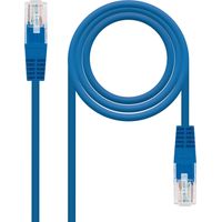 RJ45 Kat5e UTP CCA 1m BLAU RJ45 Kat5e UTP Patchkabel