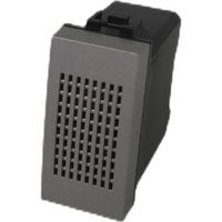 Serie Civile ETTROIT Grigio Compatibile Con Bticino Living Tech (Suoneria 12V)