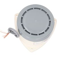 Avertisseur Sonore BERM Buzzer Continu 60dB en Plastique Ininflammable pour Circuits AC 200-220V