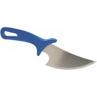 COLTELLO TAGLIAPIZZA IN ACCIAIO CON MANICO PLASTIFICATO GIMETAL TAGLIA PIZZA