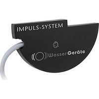 Compteur d'eau avec capteur optique d'impulsions et détection de reflux, impulsion K1 (1 l par impulsion)