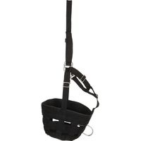 Bozal horse-guard negro duradero ajustable