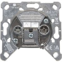 2-fach Durchgangsdose AD: 12 dB 5-1000 MHz, TV+RF 306292