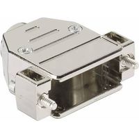 Harting 09 67 037 0443 09 67 037 0443 Guscio SUB-D Numero Poli (num): 37 Plastica metallizzata 180 ° Argento 1 pz.