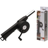 Ventilateur ravive flamme pour barbecue chemine'e braises camping 18 cm