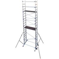 ALZATA CLAC X TRABATTELLO CLIC FACAL ALLUMINIO CM 143X51 H. CM 210