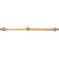 Mentonnière KL adapté à casques de protection cuir de vachette avec boucle coulissante 470 mm