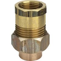 Viega Übergangsverschraubung, d 22mm, Rp 1 Rotguss, Messing Modell 94340G, 105310