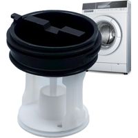 Wasmachine Leeg Uitlaatstop×2, Wasmachine Afvoerpomp Deksel, Wasmachine Afvoerpomp Deksel Reserveonderdeel voor Pomp Pluisfilter