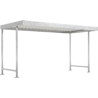 WSM, Abri pour matériaux Leipzig, unité de base, l 4300 mm,