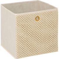 Caja de almacenaje mix'n modul 31x31cm beige - 5five