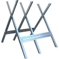 ATIKA Metall Sägebock Holzschneidebock Sägehilfe Holzsägebock