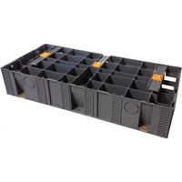 Außentreppe modulesca für Holz oder Platte 100 cm MODULESCA