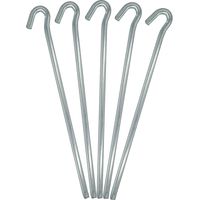 5 Dreikant Zeltheringe XL Erdnägel 230x6mm Bodenanker Camping-Zeltnägel Erdanker