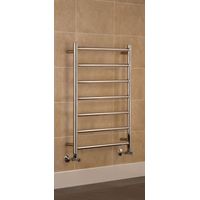 Davos Stainless Steel Towel Rail 500 x 800mm Bathroom Towel Radiator