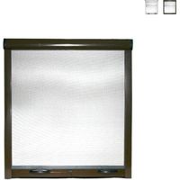 Zanzariera a rullo in kit riducibile universale per finestra verticale EASY-UP Marrone 100x170