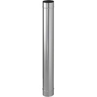 Prima Plus Rohrelement 1000 m. Doppelmuffe, Durchmesser 80mm