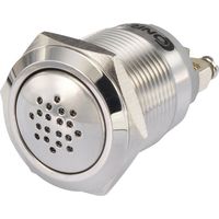 TRU COMPONENTS 1231432 Buzzer Pressione acustica: 85 dB Tensione: 12 V/DC tono continuo 1 pz.