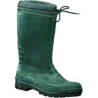 Vigor 5434942 Husky Stivali Sicurezza Ginocchio PVC S5 EN ISO 20345 Taglia 42 Puntale Antiperforazione colore Verde Nero