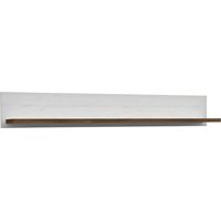 AX LIVING Bücher Regal Palmano P1 – 130 cm, stilvolles Andersen Kiefer