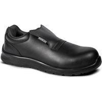 Chaussures de se'curite' Sparco Trackday Cosy S2 noires sans lacets pointure 47 concues pour les secteurs chimique me'dical et alimentaire Nero 47