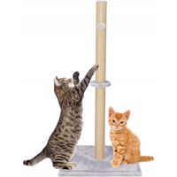 GRATTOLO GRANDE per gatto PALO 100 cm CORDA SISAL LETTO TORRE +GIOCATTOLO