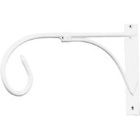 Supports de suspension robustes pour plantes en pot, en fer forgé, avec motif d'oiseau. Suspension murale décorative en fer blanc pour plantes.