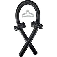 Hitzelose Lockenwickler für langes Haar, hitzefreies Lockenstab-Stirnband, hitzefreie Lockenwickler, hitzeloses Locken-Stirnband, weiche Schaumstoff-Lockenwickler für natürliches Haar (schwarz)