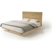LETTO IMBOTTITO SONAR TRE 160x200 SOLIK ROVERE NATURALE