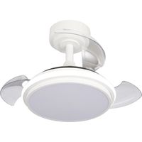 Antila Mini XS Ventilatore LED Bianco 35W 3000Lm CCT