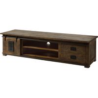 TV-Board Mango 200x55x50 braun lackiert RAILWAY 436