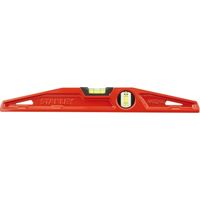 Stanley – Niveau à bulle trapézoïdal 40 cm – Précision 0,5 mm/m – Fioles incassables – Structure en aluminium – Base large pour stabilité