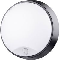 Megatron Bulka MT69040 Lampada LED da parete per esterno con rilevatore di movimento 10 W Nero