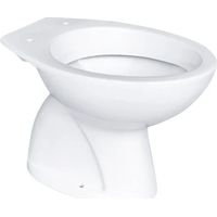 Vaso wc a terra serie Lume scarico a pavimento ceramica bianca lucida WIN
