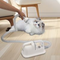 Herramientas para el cuidado de mascotas, aspiradora y cepillo para pelo de animales, herramientas de cuidado especialmente diseñadas para el pelo de animales que se cae, potencia de 350 W.