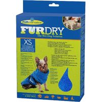 FURMINATOR Fur Dry Albornoz, Perros Razas Mini XS