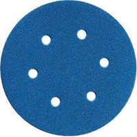 NORTON 32402 DISCS NORZON H875 BLUE P60 mit 150 mm Durchmesser LOCH 9 PIECES 100