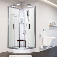 Vidalux Pure E 800 x 800 Electric Shower Cabin Triton Standard 8.5KW