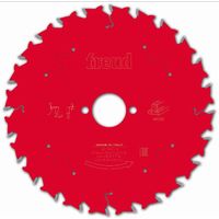 Hoja para sierra circular portátil FREUD - Ø184 2,4/1,6 AL30 Z24 BA 15° - F03FS09709 -FR11W007H