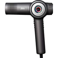Solis 3804 AirVolution Asciugacapelli 1600 W Tecnologia Ionica 4 Velocita' e Display TFT LCD con Accessori Magnetici colore Antracite