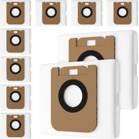 Lot de 10 sacs aspirateur pour robot Dreame D10 Plus / D10s / Z10 Pro / L10 - Pièces de rechange