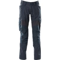 MASCOT Pantaloni da lavoro Accelerate con tasche per ginocchiere - 18579-442-Blu marino-82-41