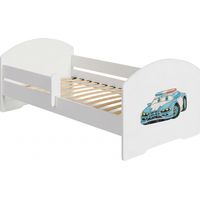 Lit d'enfant LUK avec balustrade 70x140 Police