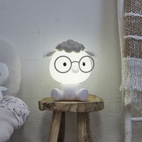 Veilleuse - HOME DECO KIDS - Mouton Tactile USB - Bleu