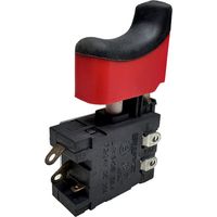 LYKS-08 Zubehör Trigger Schalter 20A 7.2V-24VDC Drucktastenschalter mit Umschalthebel für Bohrhammer uvm.